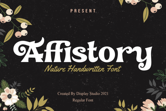 Affistory: A Handwritten Font for Authentic Branding
