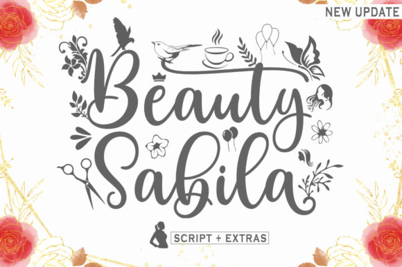 Beauty Sabila: A Graceful Script Font for Modern Marketing and Digital Design
