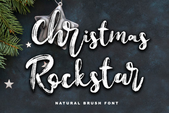 Christmas Rockstar: A Script Font That Adds Elegance to Every Handmade Design