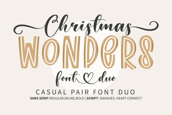 Christmas Wonders: A Premium Font for Holiday Branding