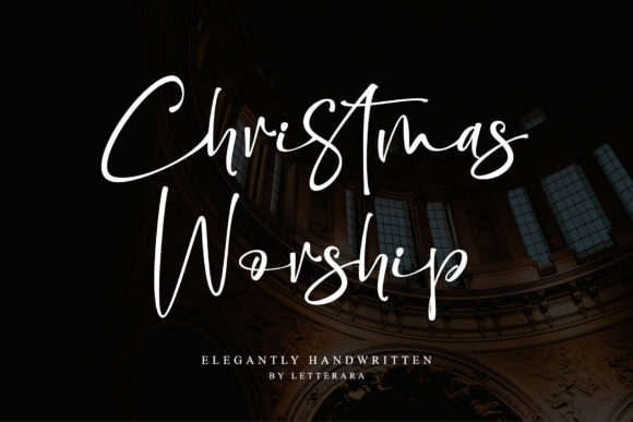 Christmas Worship: A Designer’s Go-To Script Font for Warm Branding