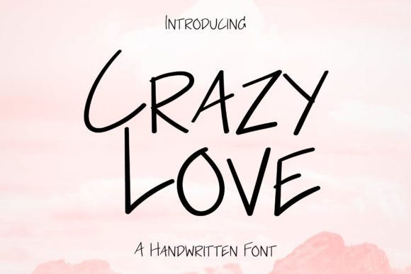 Crazy Love: A Handwritten Font for Web Design