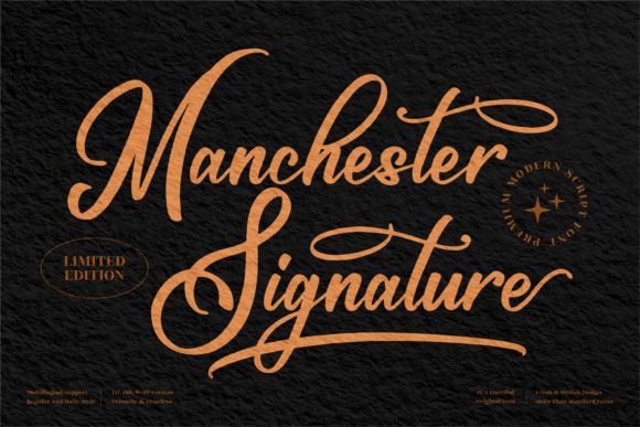 Elevate Your Brand with the Manchester Signature Font