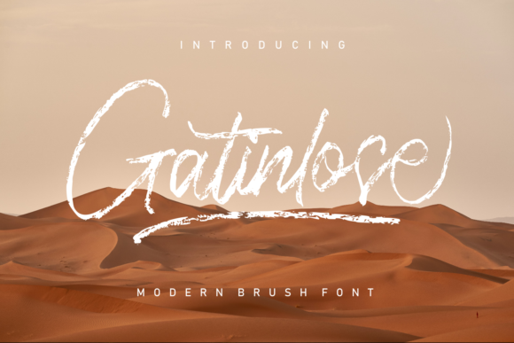 Gatinlose: Elevating Editorial Design with Modern Script Typography
