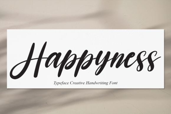 Happyness: The Elegant Script Font for Marketers