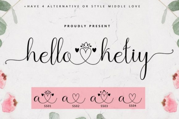 Hello Ketiy: A Sweet Handwritten Font for Branding