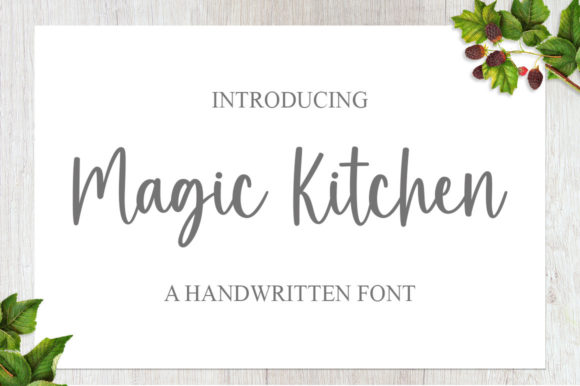 How Magic Kitchen Font Elevates Small Business Branding