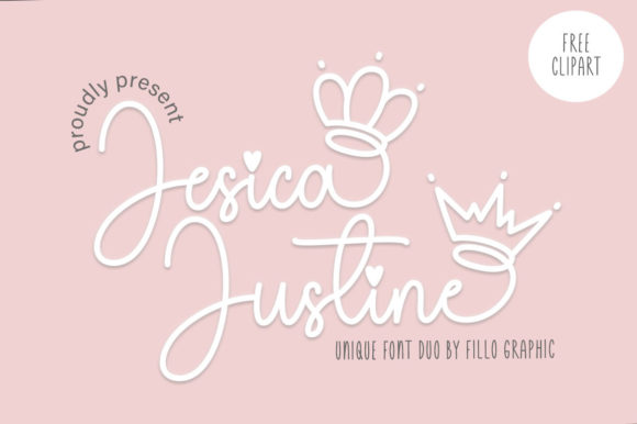 Jesica Justine: A Chic Script Font for Editorial Design