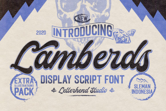 Lamberds: A Quirky Display Font for Web Design