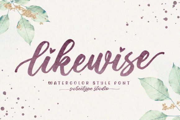 Likewise: A Charming Script Font for Web Design