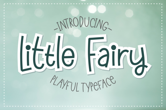 Little Fairy: A Handwritten Font for Gentle Editorial Design