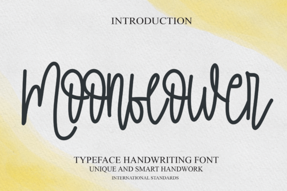 Moonflower: A Handwritten Font for Timeless Editorial Design