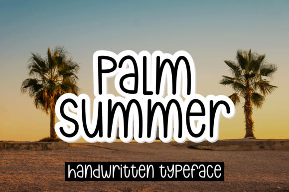 Palm Summer: A Handwritten Font That Elevates Modern Web Typography