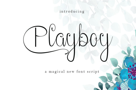 Playboy Font: Elevating Editorial Design with Playful Elegance