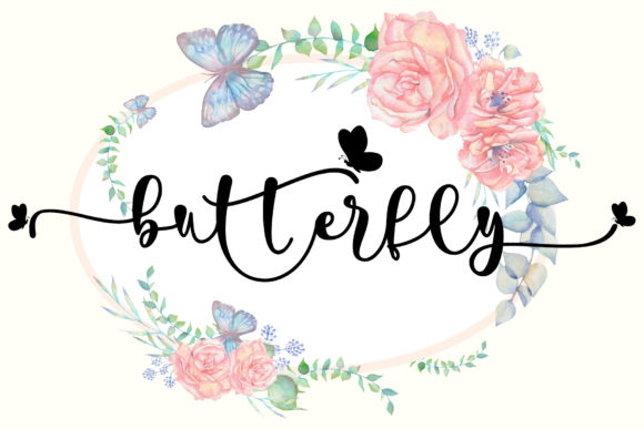 Pretty Butterfly: A Modern Handwritten Font for Business