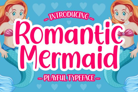 Romantic Mermaid: A Playful Script Font for Campaigns