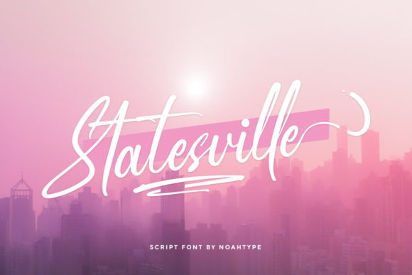 Statesville: A Charming Script Font for Makers