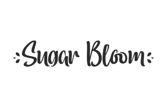 Sugar Bloom: A Handwritten Font for Modern Web Design