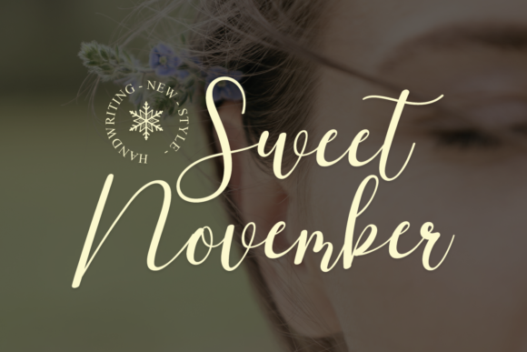 Sweet November: A Magical Script Font for Elegant Web Design