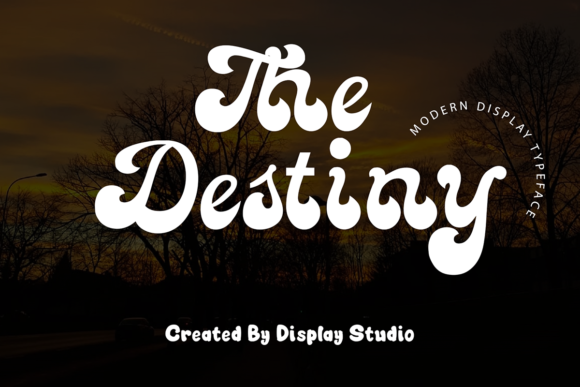 The Destiny: A Bold Handwritten Font for Makers